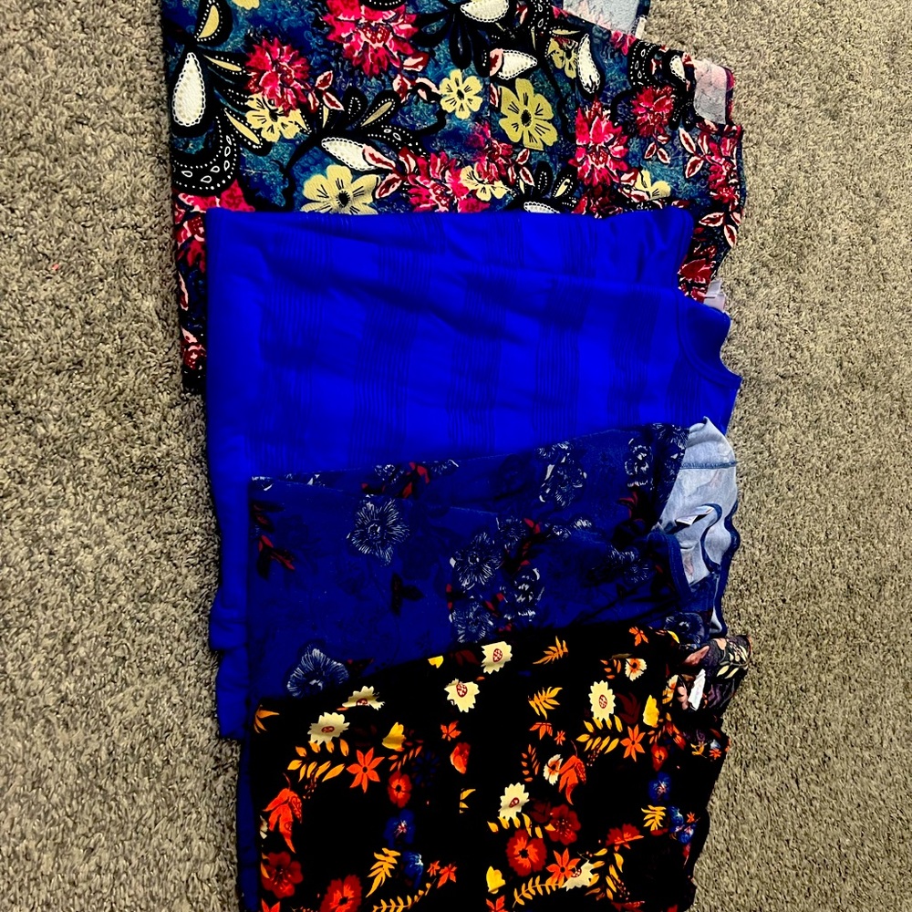 LuLaRoe dresses-4.  Size large.